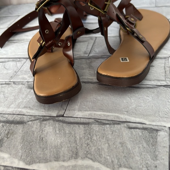 Brown gladiator sandals size 43 - Picture 3 of 4